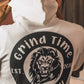 Grind Time Family Hoodie (White)