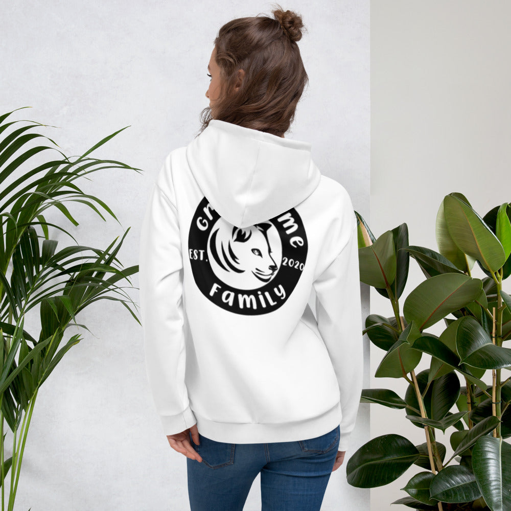 Grind Time Family Lioness Hoodie (White)
