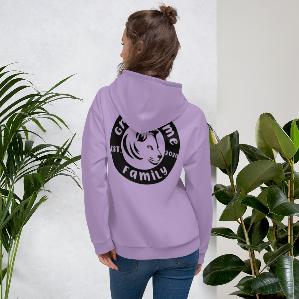 Grind Time Family Lioness Hoodie (Purple)