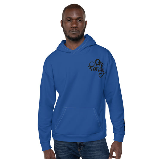 Grind Time Family Lion Hoodie (Blue)