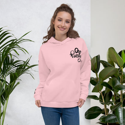 Grind Time Family Lioness Hoodie (Pink)