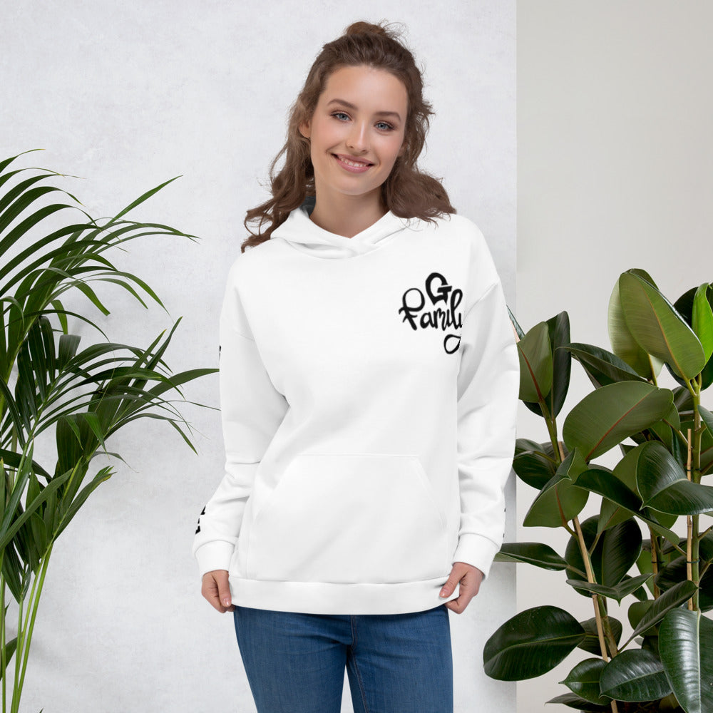 Grind Time Family Lioness Hoodie (White)