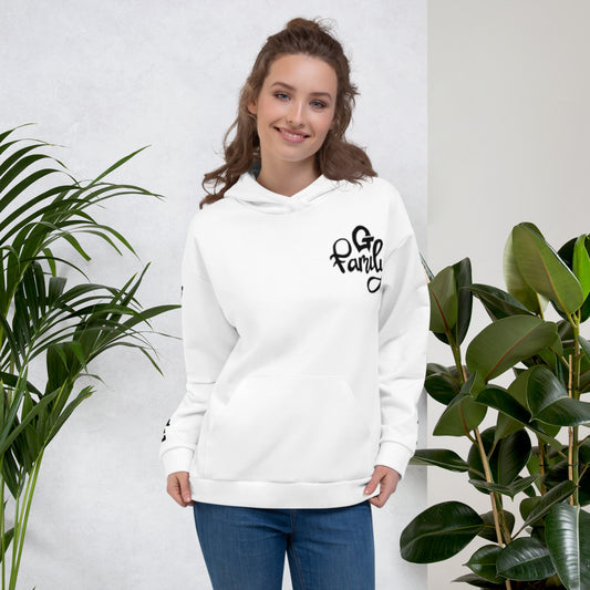 Grind Time Family Lioness Hoodie (White)