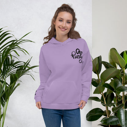 Grind Time Family Lioness Hoodie (Purple)