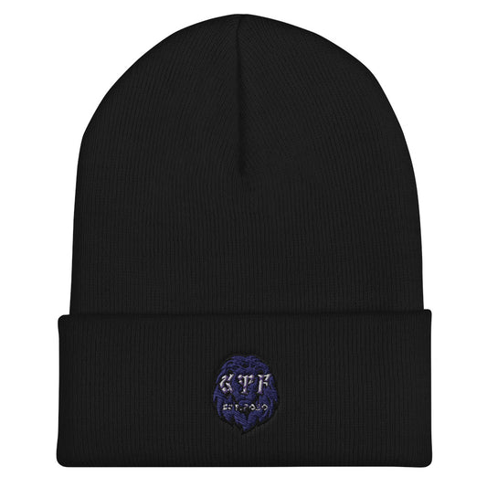 G.T.F. Lion Cuffed Beanie
