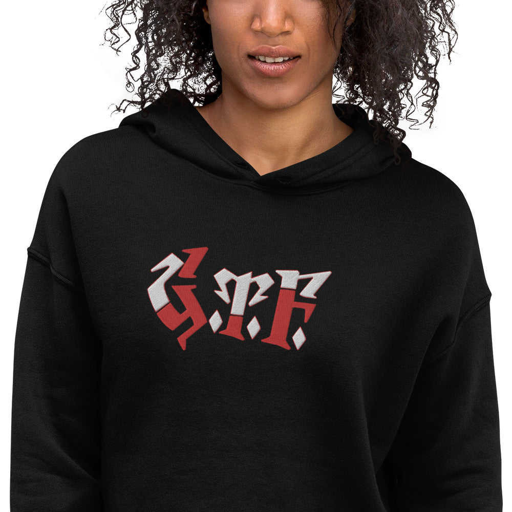 Grind Time Family Crop Hoodie